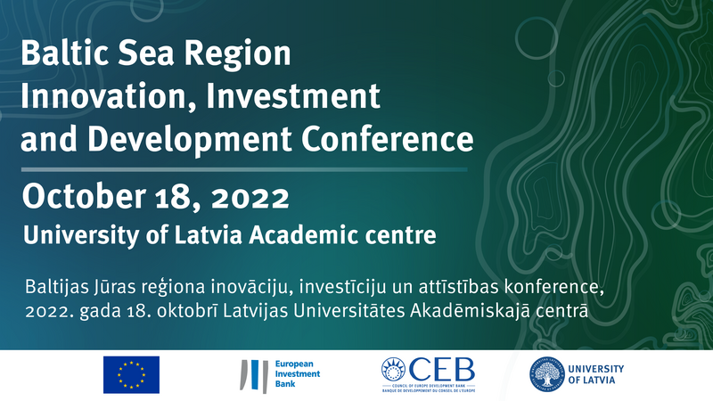 Notiks Baltijas jūras reģiona inovāciju, investīciju un attīstības konference 2022